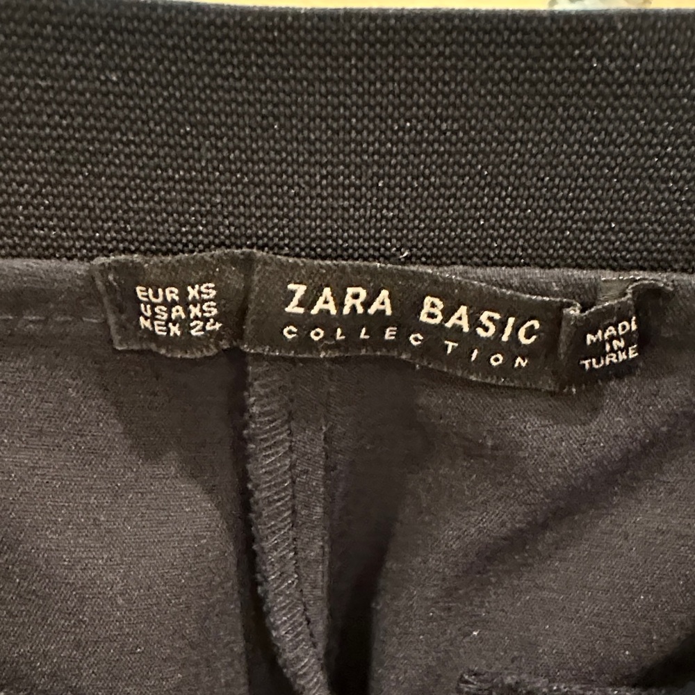 Zara Basic Black Pants - image 2